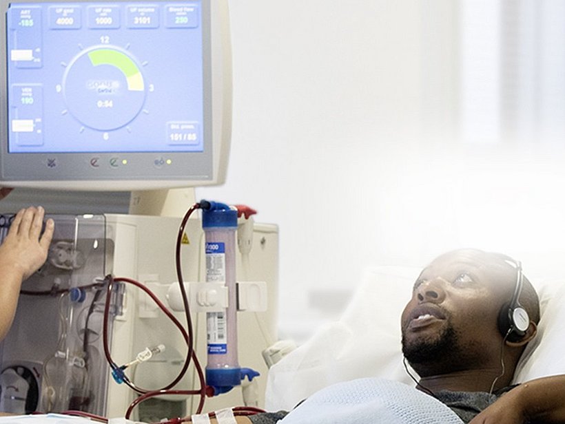 Patient on dialysis