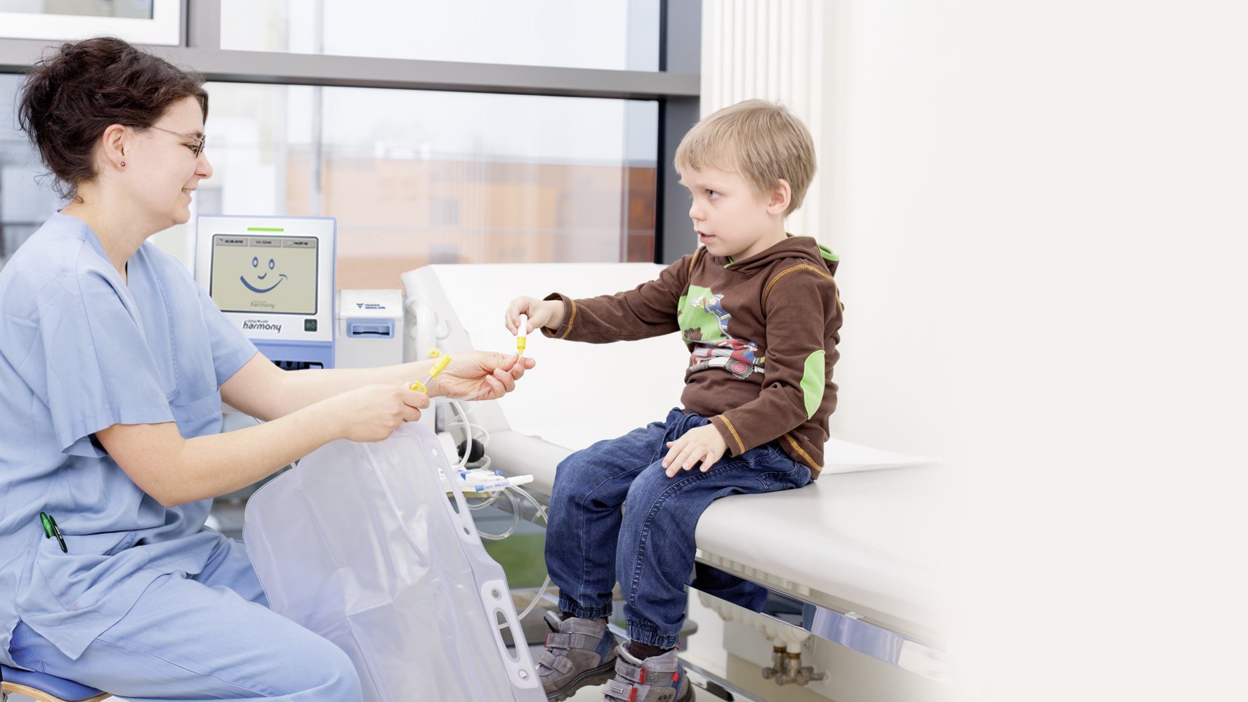 Peritoneal Dialysis — child with