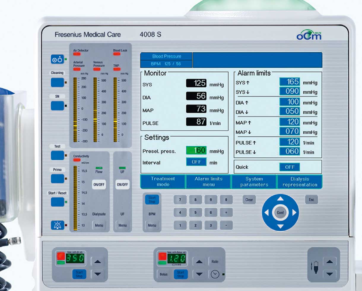 Blood Pressure Monitor (BPM) settings