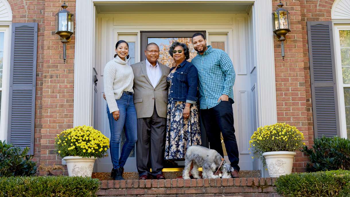 Anvil Nelson and his family