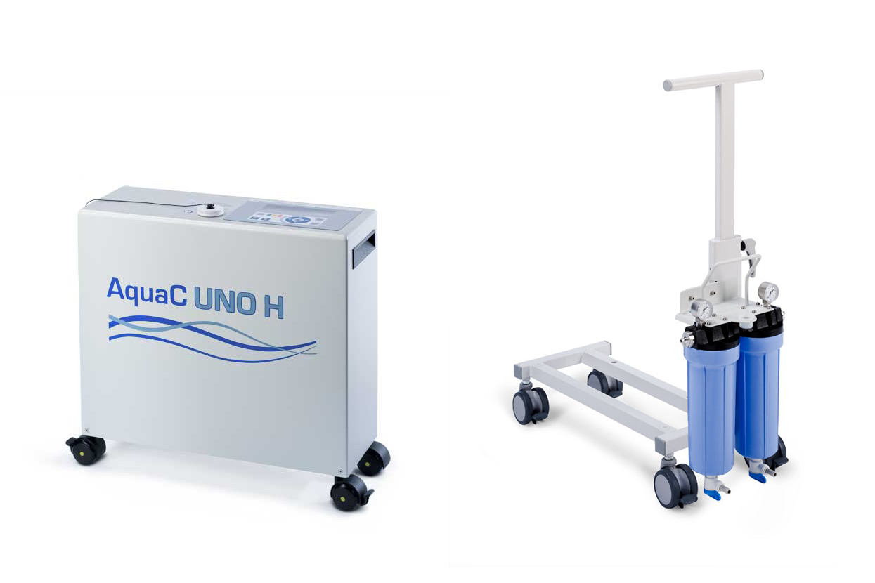 aquac uno-h frontal with porter